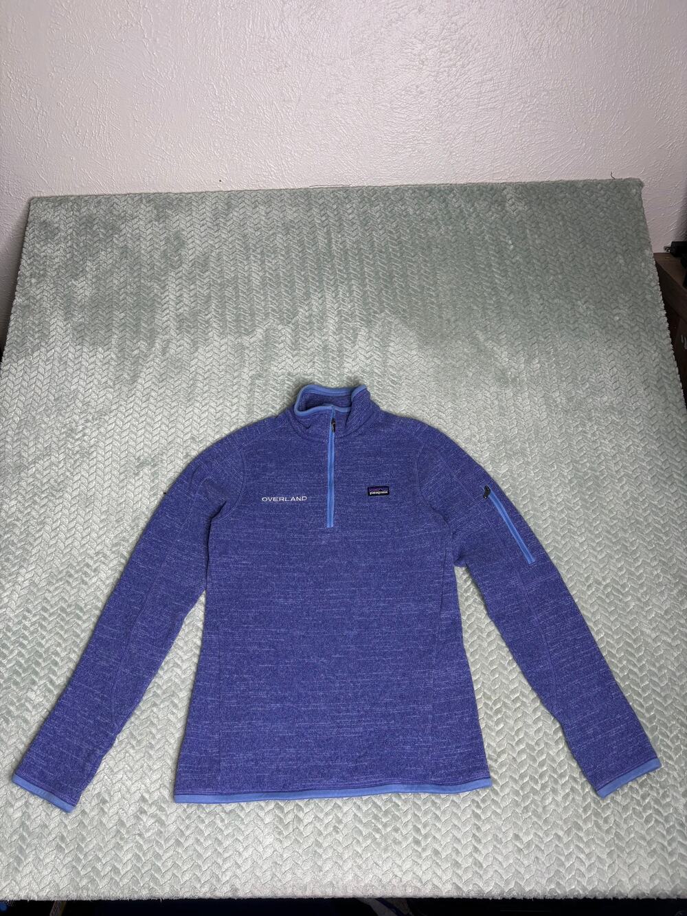 Patagonia Women’s Better Sweater Purple Quarter Zip XS